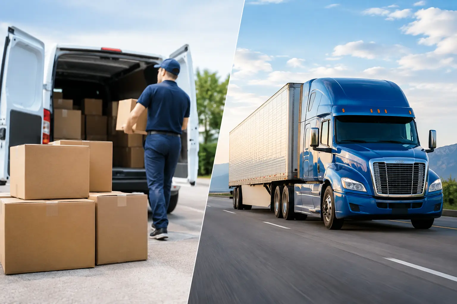 Parcel Shipping Versus Freight Shipping Explained